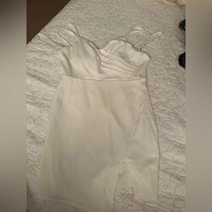 Nice semi-formal white dress